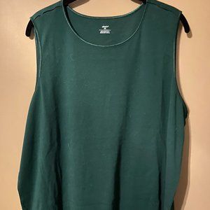 Hunter green tank